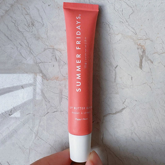 Summer Fridays Polypeptide Butter Lip Balm – Deep Hydration, Moisturizing Lip Gloss Care